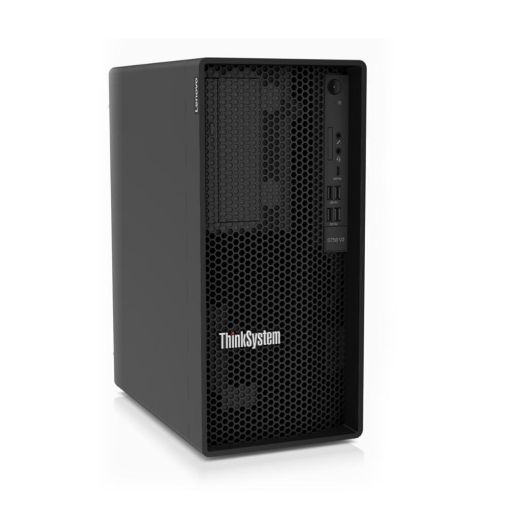 LENOVO Server ThinkSystem ST50 V2/ E-2324G/16GB/2x1TB/1 PSU/3Y NBD