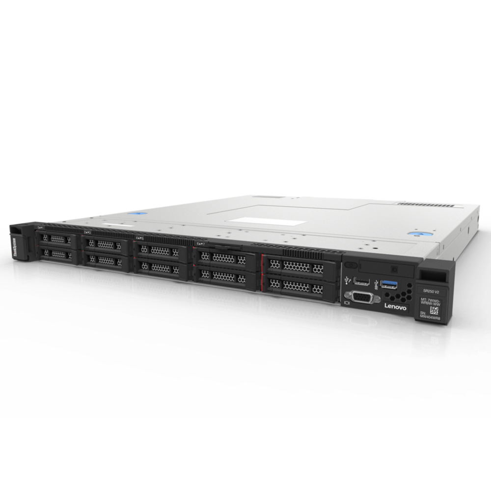 LENOVO Server ThinkSystem SR250 1U/Xeon E-2334/16GB/Diskless/PSU 450W/3Y NBD