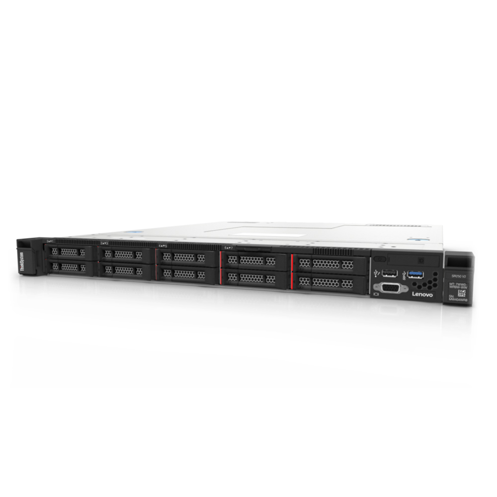 LENOVO Server ThinkSystem SR250 V2 1U/Xeon E-2378/32GB/Diskless/PSU 450W/3Y NBD