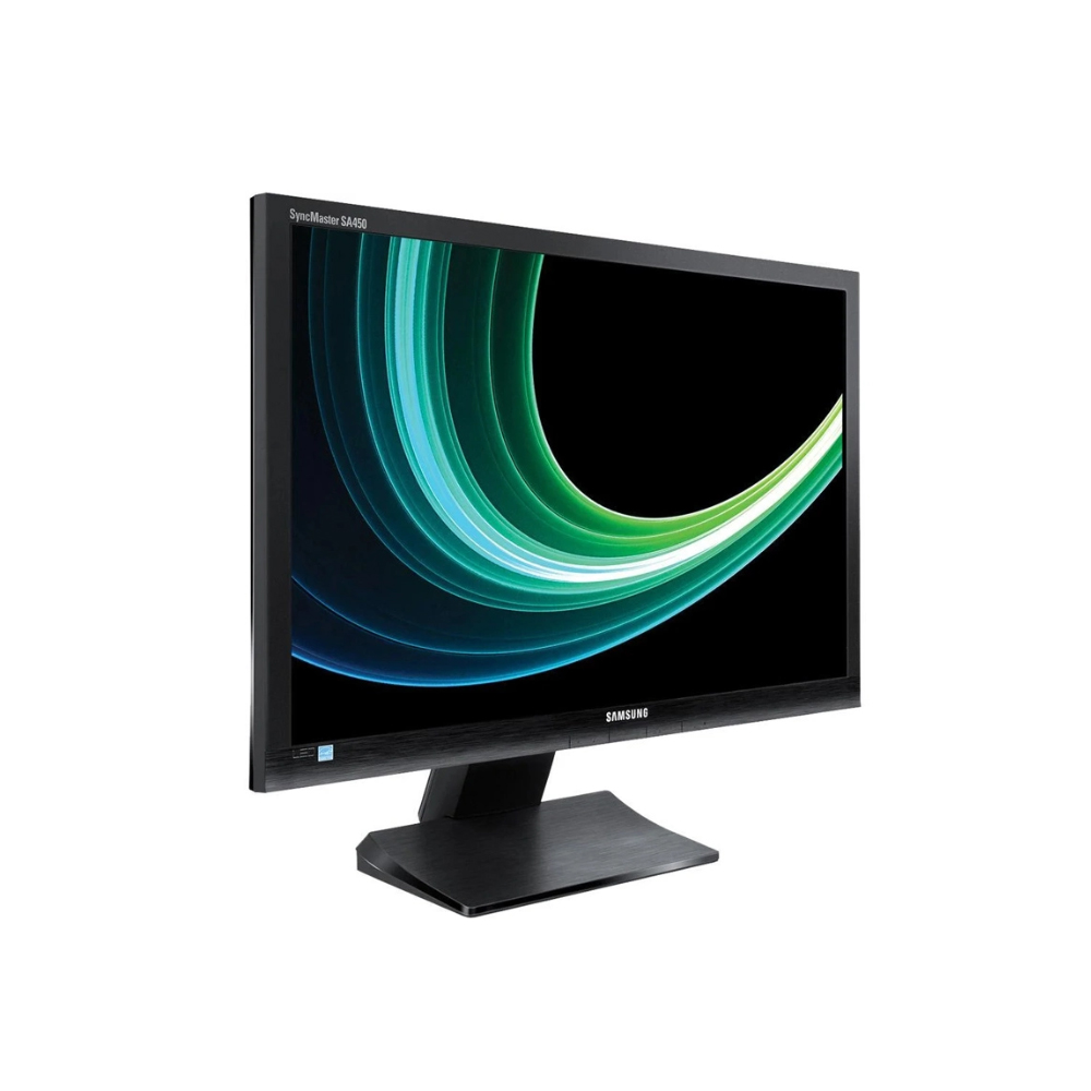 SAMSUNG used οθόνη S24A450BW LΕD, 24" 1920x1200px, VGA/DVI, Grade A